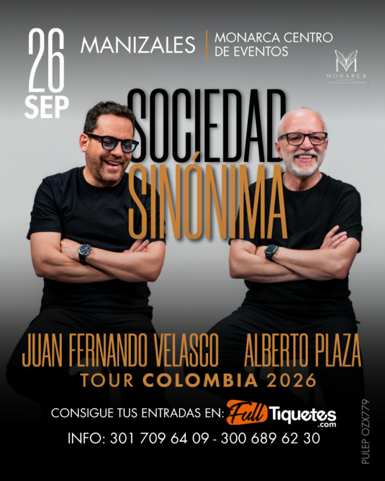 Sociedad Sinónima - Juan Fernando Velasco y Alberto Plaza