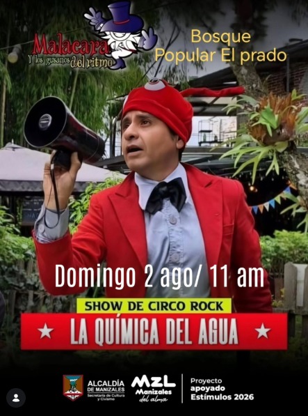 Show de circo rock- La química del agua
