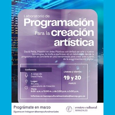 PROGRAMACION PARA LA CREACION ARTISTICA