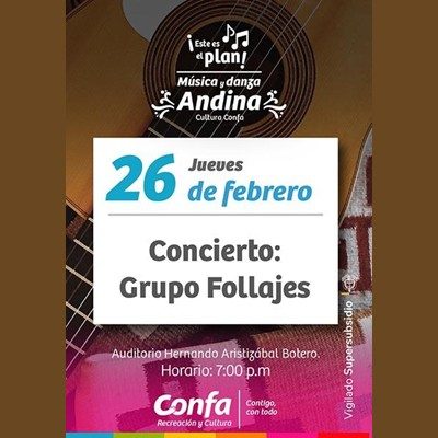 concierto grupo follages